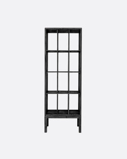 Biblioteca lemn solid tec, Erosi Small