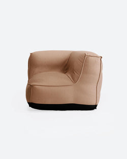 Modul coltar tapitat stofa, exterior, Caccini