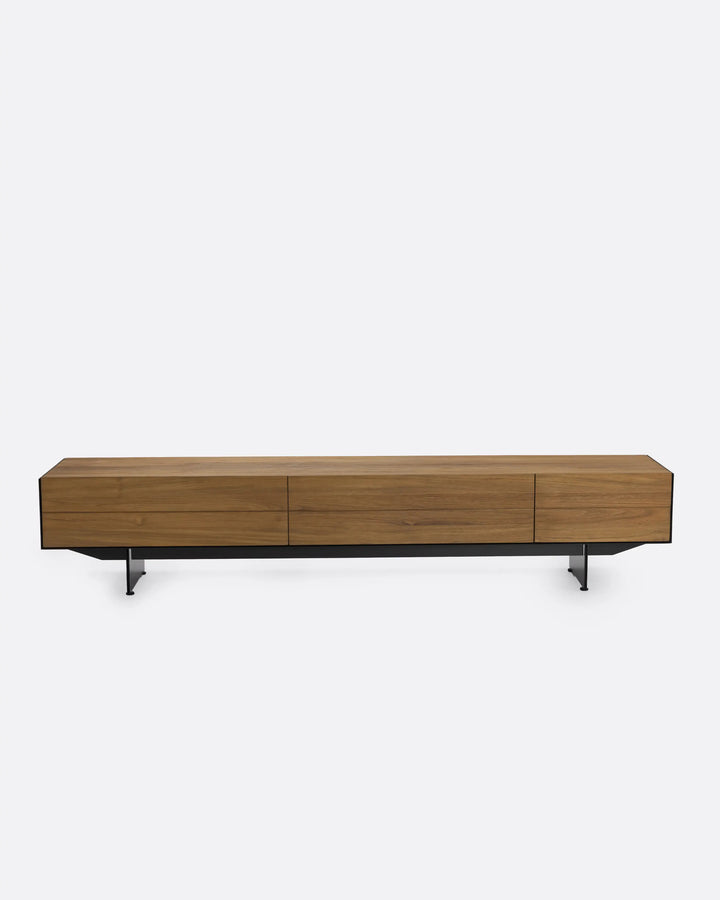 Comoda TV lemn masiv teak, Geox