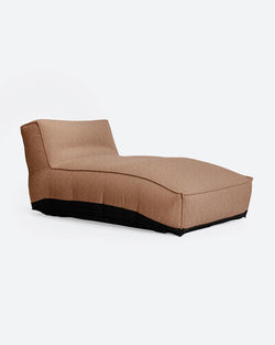 Modul sezlong tapitat stofa, exterior, Caccini