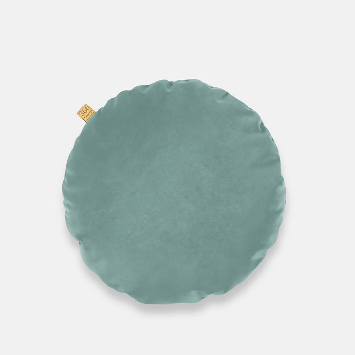 Perna ecologica rotunda din catifea verde menta, 366 Concept