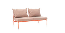 Modul canapea modulara, metal si perne, Ataman